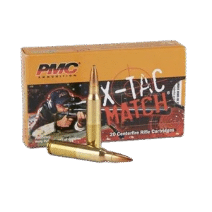 PMC 223 REMINGTON X-TAC MATCH AMMUNITION 500 ROUNDS BRASS CASING